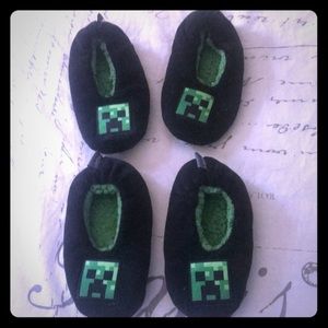 Minecraft slippers